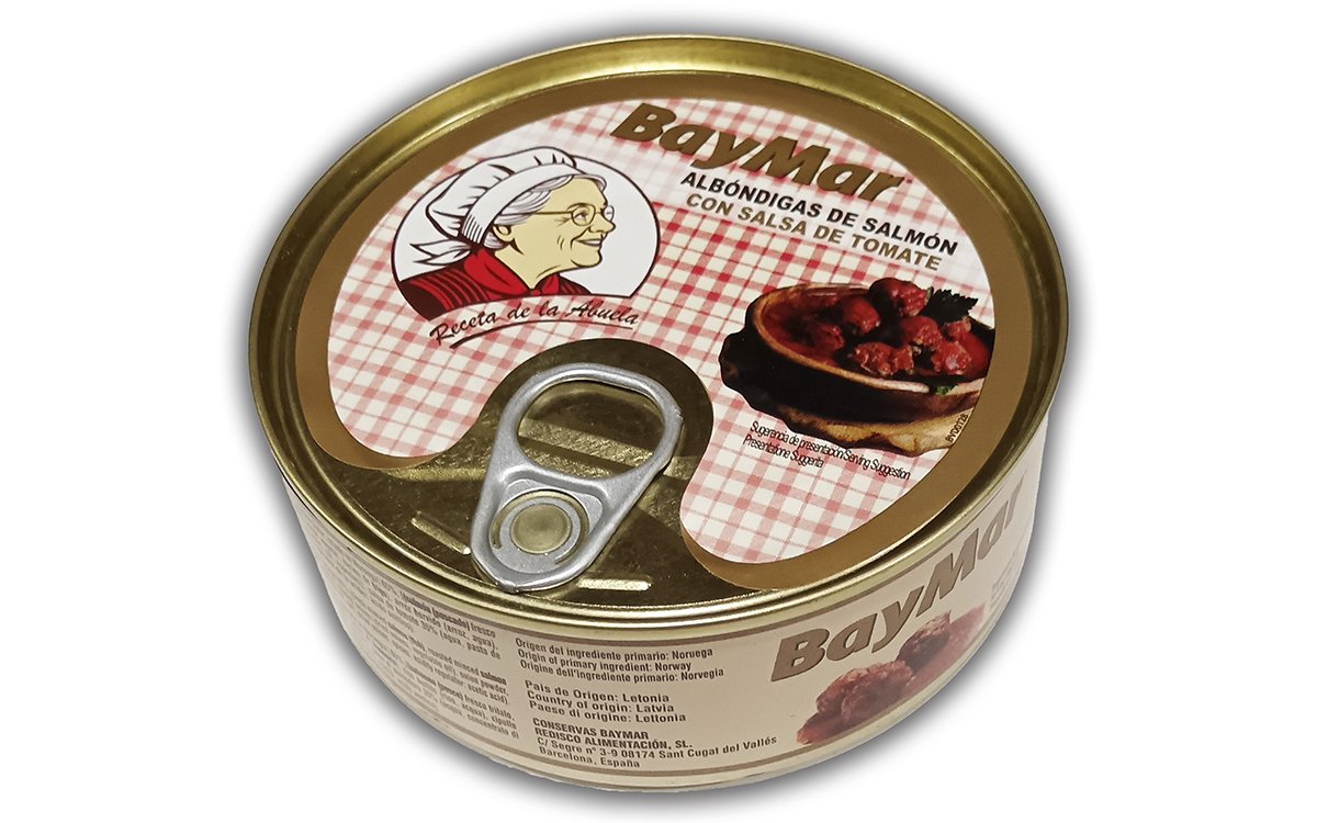 Albóndigas de Salmón con salsa de Tomate “Receta de la Abuela” 