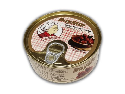 Albóndigas de Salmón con salsa de Tomate “Receta de la Abuela” 